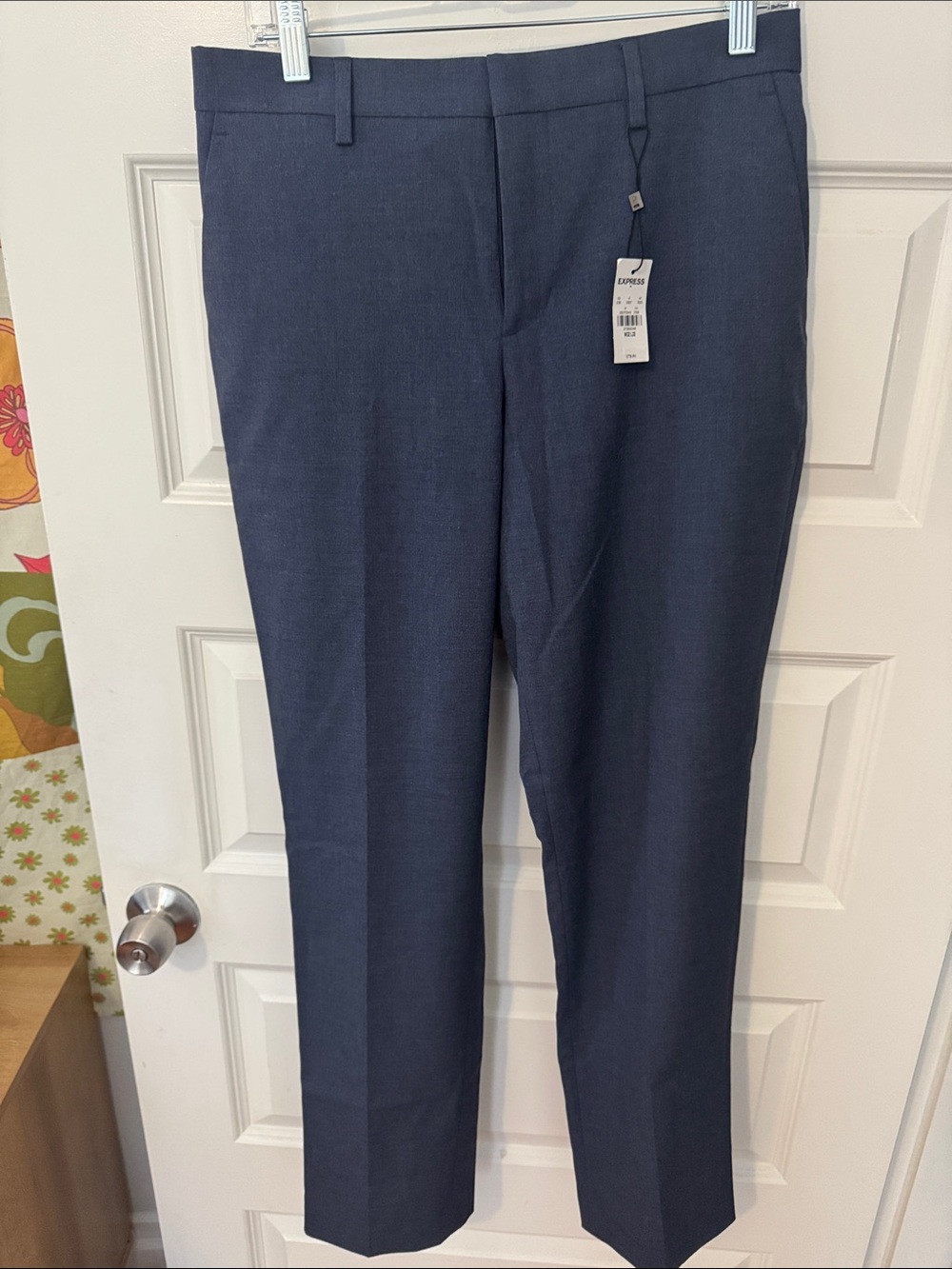 Express Men's Dress Pants - Navy Blue